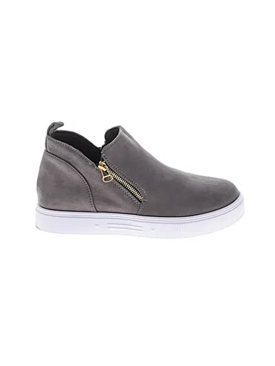 Pre-owned Unbranded Ankle Boots In Gray