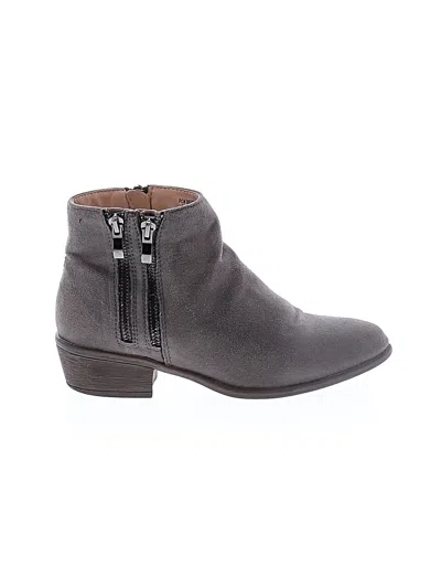 Pre-owned Unbranded Ankle Boots In Gray