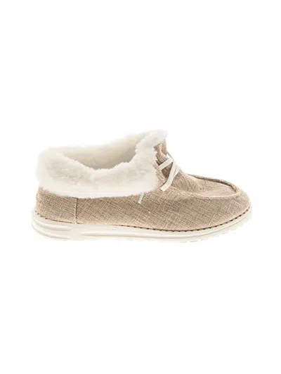 Pre-owned Unbranded Ankle Boots In Ivory