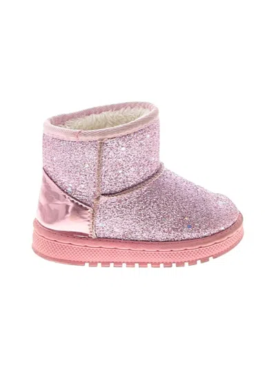 Pre-owned Unbranded Kids' Ankle Boots In Pink