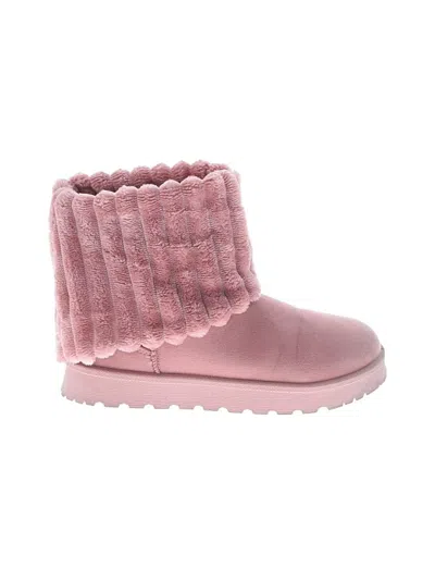 Pre-owned Unbranded Ankle Boots In Pink