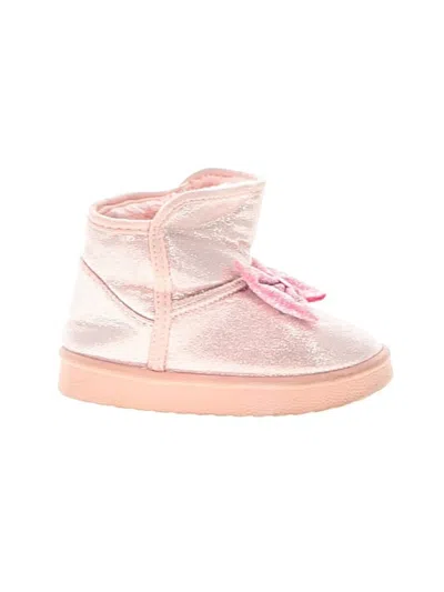 Pre-owned Unbranded Kids' Ankle Boots In Pink