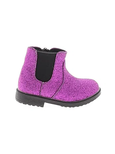 Pre-owned Unbranded Kids' Ankle Boots In Purple