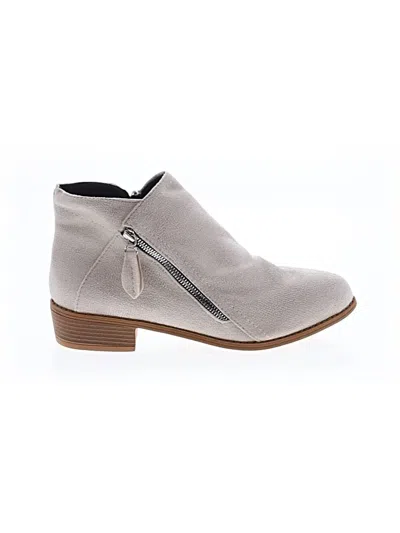 Pre-owned Unbranded Ankle Boots In White