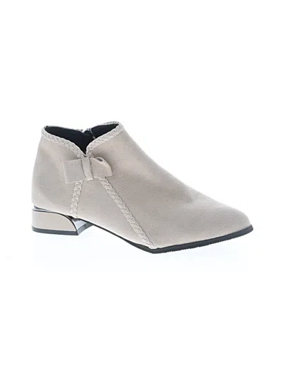 Pre-owned Unbranded Ankle Boots In White