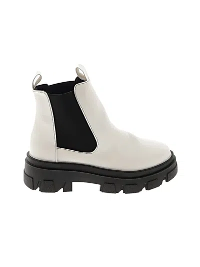 Pre-owned Unbranded Ankle Boots In White