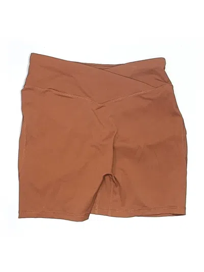 Pre-owned Unbranded Athletic Shorts In Brown