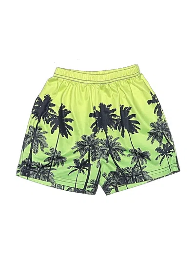 Pre-owned Unbranded Kids' Athletic Shorts In Green