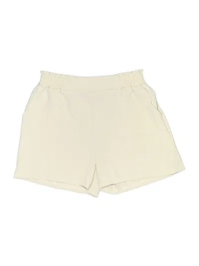 Pre-owned Unbranded Athletic Shorts In Ivory