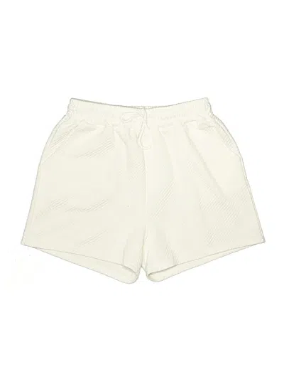 Pre-owned Unbranded Athletic Shorts In Ivory
