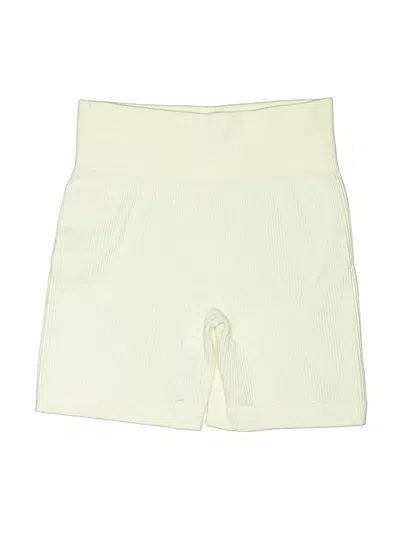 Pre-owned Unbranded Athletic Shorts In Ivory