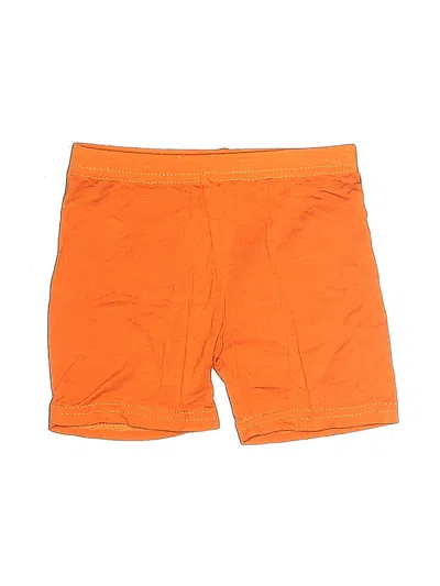 Pre-owned Unbranded Kids' Athletic Shorts In Orange
