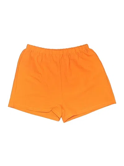 Pre-owned Unbranded Athletic Shorts In Orange