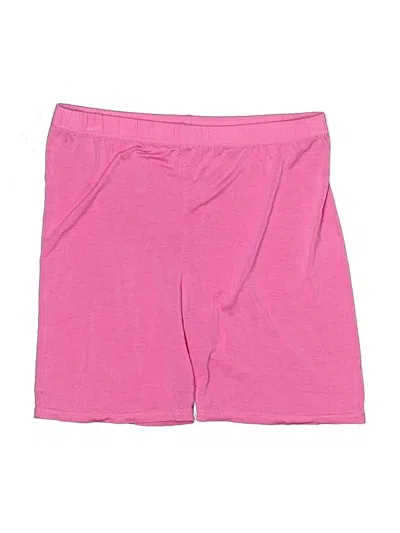 Pre-owned Unbranded Kids' Athletic Shorts In Pink