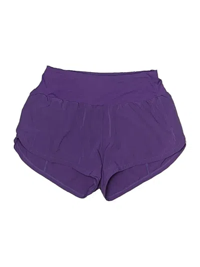 Pre-owned Unbranded Athletic Shorts In Purple