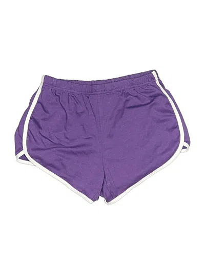 Pre-owned Unbranded Kids' Athletic Shorts In Purple