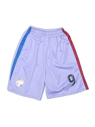 Pre-owned Unbranded Kids' Athletic Shorts In Purple