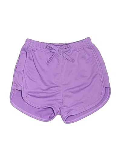Pre-owned Unbranded Kids' Athletic Shorts In Purple