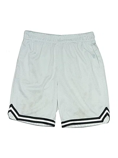 Pre-owned Unbranded Kids' Athletic Shorts In Silver