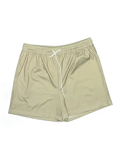 Pre-owned Unbranded Athletic Shorts In Tan