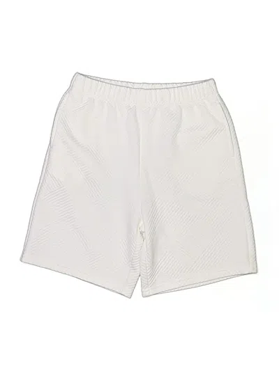 Pre-owned Unbranded Kids' Athletic Shorts In White