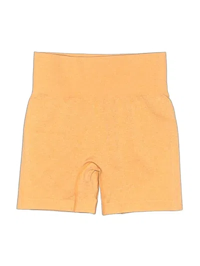 Pre-owned Unbranded Athletic Shorts In Yellow