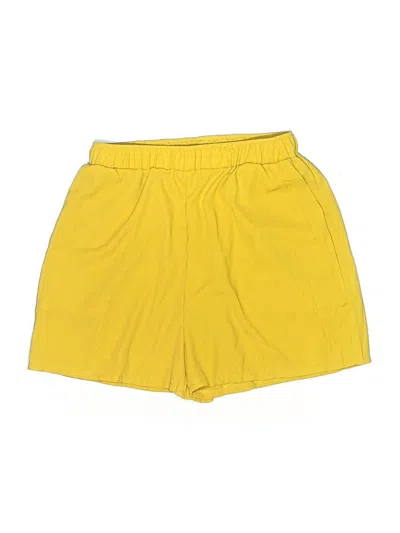 Pre-owned Unbranded Athletic Shorts In Yellow