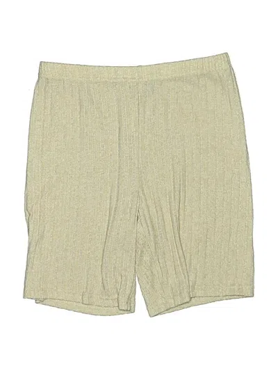 Pre-owned Unbranded Athletic Shorts In Yellow