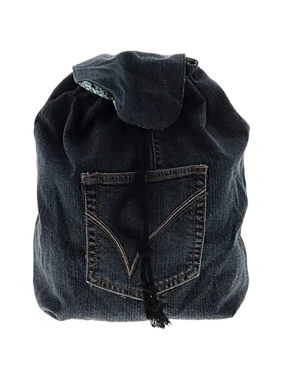 Pre-owned Unbranded Backpack In Blue