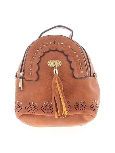 Pre-owned Unbranded Backpack In Brown