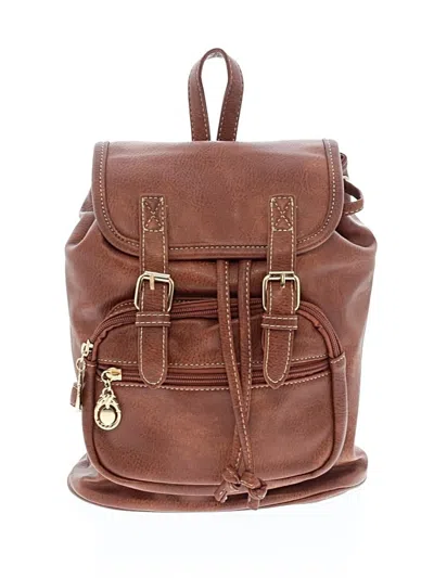 Pre-owned Unbranded Backpack In Brown