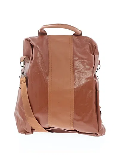 Pre-owned Unbranded Backpack In Brown