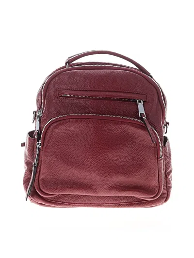 Pre-owned Unbranded Backpack In Burgundy