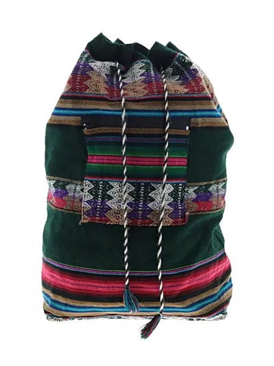 Pre-owned Unbranded Backpack In Green