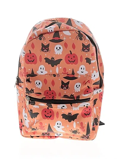 Pre-owned Unbranded Kids' Backpack In Orange