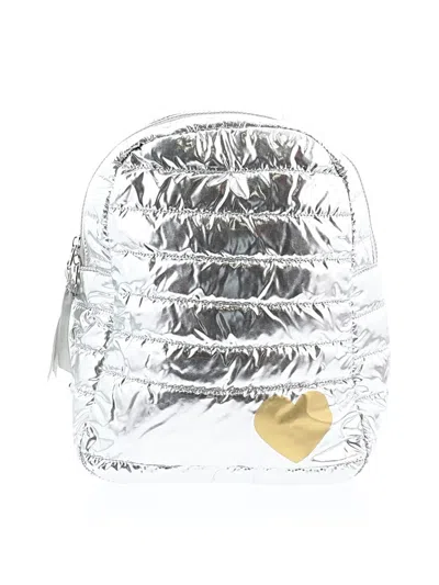 Pre-owned Unbranded Backpack In Silver