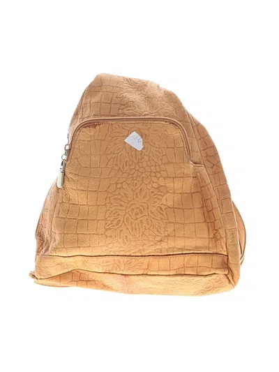 Pre-owned Unbranded Backpack In Tan
