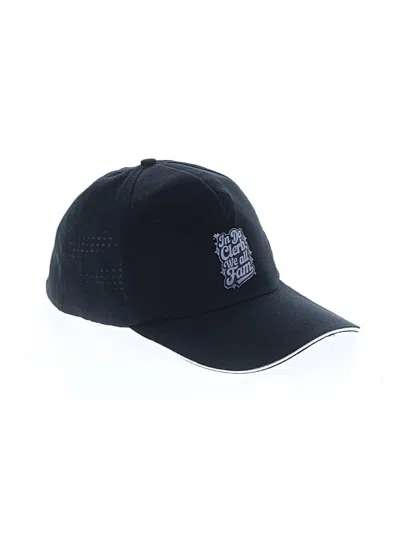 Pre-owned Unbranded Baseball Cap In Black