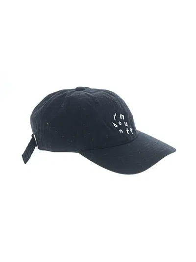 Pre-owned Unbranded Baseball Cap In Black