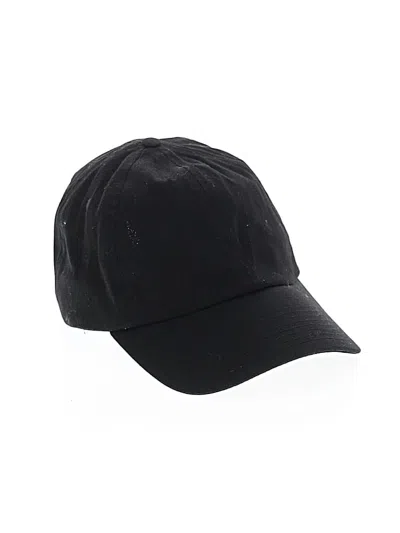 Pre-owned Unbranded Baseball Cap In Black