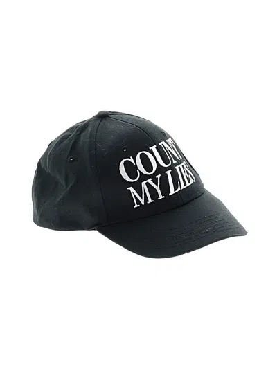 Pre-owned Unbranded Baseball Cap In Black