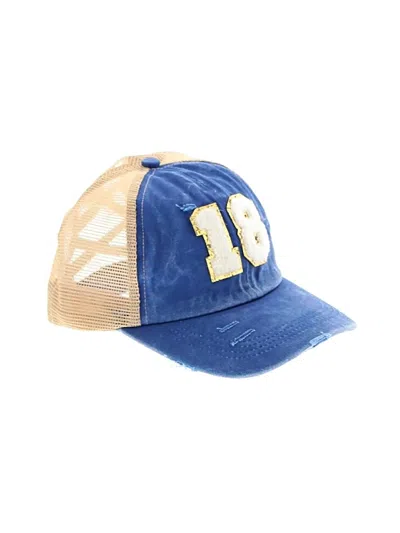 Pre-owned Unbranded Baseball Cap In Blue