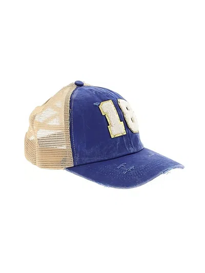 Pre-owned Unbranded Baseball Cap In Blue