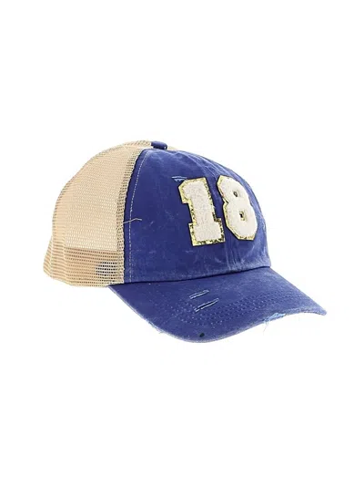 Pre-owned Unbranded Baseball Cap In Blue
