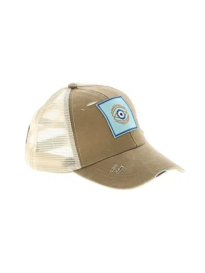 Pre-owned Unbranded Baseball Cap In Brown
