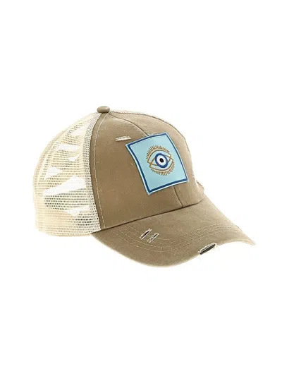 Pre-owned Unbranded Baseball Cap In Brown