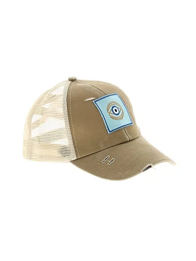 Pre-owned Unbranded Baseball Cap In Brown