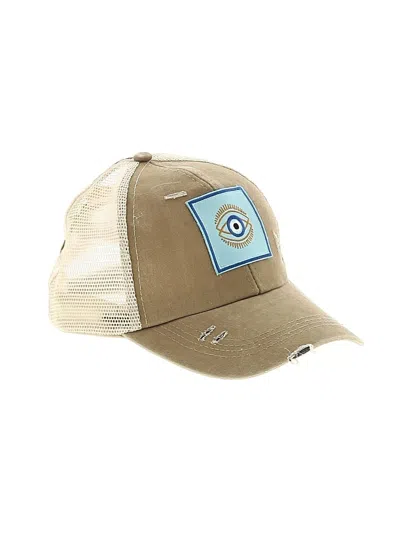 Pre-owned Unbranded Baseball Cap In Brown