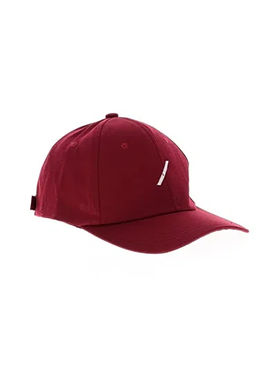 Pre-owned Unbranded Baseball Cap In Burgundy