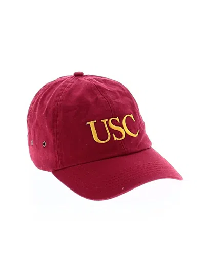 Pre-owned Unbranded Baseball Cap In Burgundy